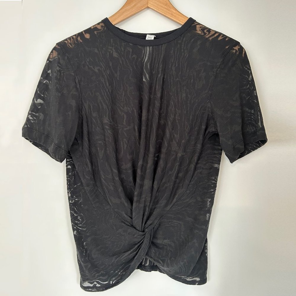Lululemon Crescent T-Shirt Black Size 2
